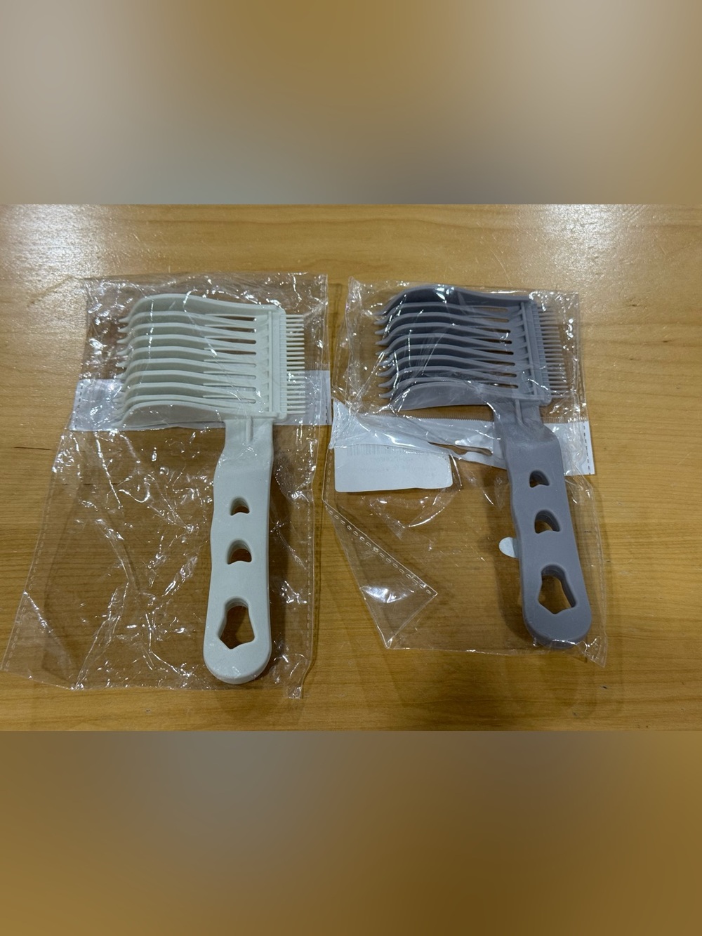 2 Pieces Barber Fade Combs, Professional Hair Cutting Comb Heat Resistant New